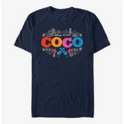 Top 10 💯 Disney Pixar Coco Artistic Logo T-Shirt 🤩