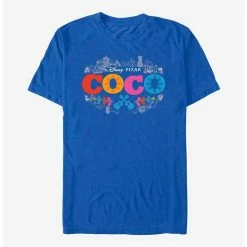 Wholesale 🥰 Disney Pixar Coco Artistic Logo T-Shirt 😉