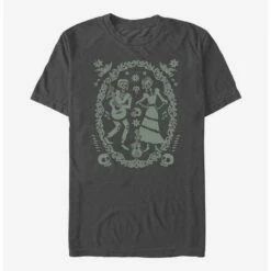 Cheap 🧨 Disney Pixar Coco Paper Art Oval T-Shirt 🔔