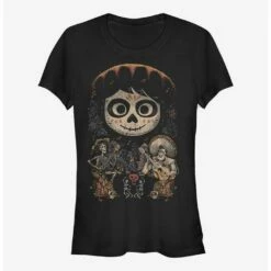 Best Sale 😀 Disney Pixar Coco Musical Poster 👧 Girls T-Shirt 🔥