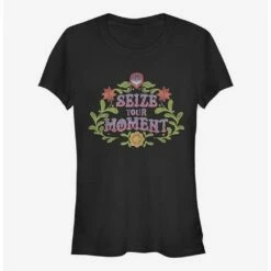 Discount 🧨 Disney Pixar Coco Seize Your Moment Emblem 👧 Girls T-Shirt 🥰