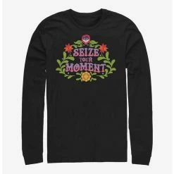 Best deal 🔥 Disney Pixar Coco Seize Your Moment Emblem Long-Sleeve T-Shirt 🔥
