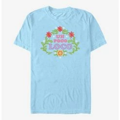 Wholesale ✔️ Disney Pixar Coco Un Poco Loco Floral Emblem T-Shirt 👏