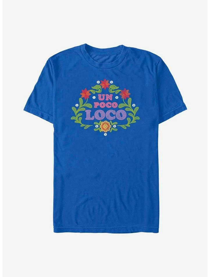 Wholesale ✔️ Disney Pixar Coco Un Poco Loco Floral Emblem T-Shirt 👏 - Image 7