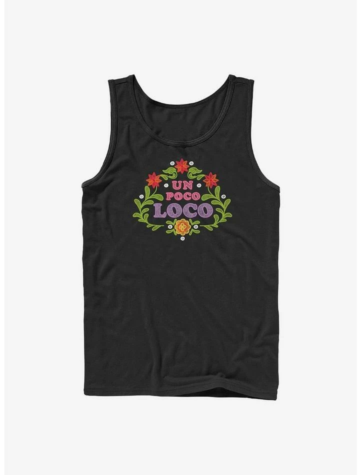 Wholesale ๐ Disney Pixar Coco Un Poco Loco Floral Emblem Tank ๐