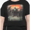 Best Pirce 🤩 Star Wars The Book Of Boba Fett Throne 👧 Girls Crop T-Shirt Plus Size 🧨