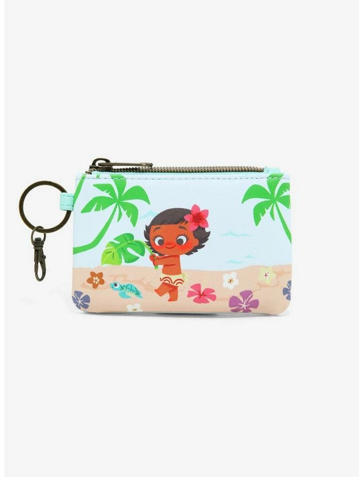 Hot Sale ✨ Loungefly Disney Moana Beach Baby Moana Cardholder ✨