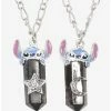 Promo 🎁 Disney Lilo & Stitch Celestial Crystal Best Friend Necklace Set 🤩