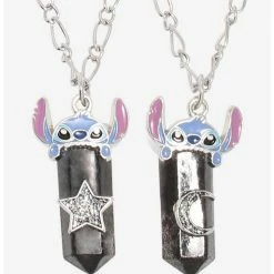 Promo 🎁 Disney Lilo & Stitch Celestial Crystal Best Friend Necklace Set 🤩