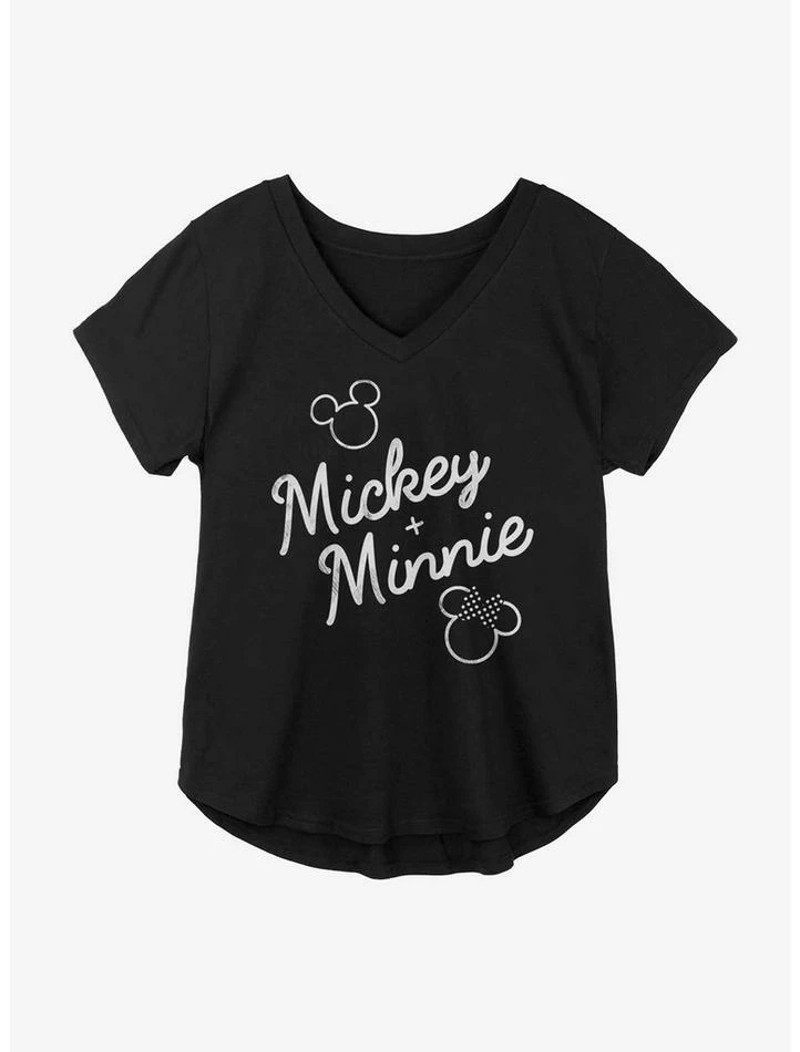 Best reviews of 😍 Disney Mickey Mouse And Minnie Mouse Signed Together 👧 Girls Plus Size T-Shirt 🌟