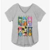 Deals 🌟 Disney Mickey Mouse Friends 👧 Girls Plus Size T-Shirt 🛒
