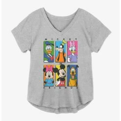 Deals 🌟 Disney Mickey Mouse Friends 👧 Girls Plus Size T-Shirt 🛒