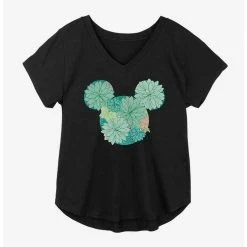 Wholesale 🥰 Disney Mickey Mouse Succulents 👧 Girls Plus Size T-Shirt 🎉