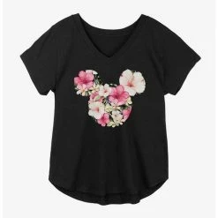 Best deal 🔥 Disney Mickey Mouse Tropical Logo 👧 Girls Plus Size T-Shirt 😍