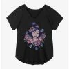 Best reviews of 😀 Disney Mulan Floral Portrait 👧 Girls Plus Size T-Shirt 👏