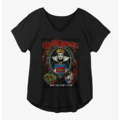Outlet 🤩 Disney Snow White And The Seven Dwarfs Evil Queen 👧 Girls Plus Size T-Shirt 🔔
