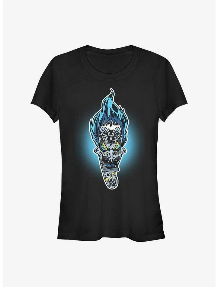 Deals โค๏ธ Disney Hercules Sugar Skull Hades ๐ง Girls T-Shirt โ๏ธ
