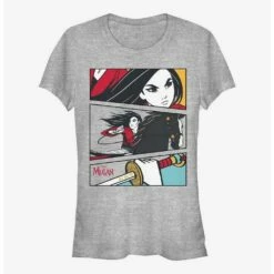 Flash Sale 🤩 Disney Mulan Action Panels 👧 Girls T-Shirt 😉