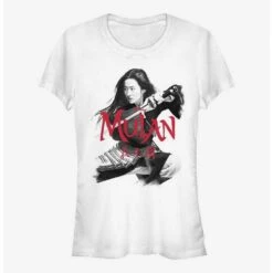 Hot Sale ✨ Disney Mulan Fighting Stance 👧 Girls T-Shirt 😍