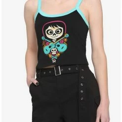 Promo ✨ Disney Pixar Coco Contrast 👧 Girls Crop Cami ❤️