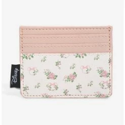 Promo 🌟 Loungefly Disney Minnie Mouse Pastel Floral Cardholder 😍
