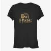 Coupon 🔔 Disney's The Owl House Gold Logo 👧 Girls T-Shirt 🛒