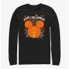Top 10 🧨 Disney Mickey Mouse Jack-O'-Lantern Long-Sleeve T-Shirt ✔️