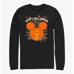 Top 10 🧨 Disney Mickey Mouse Jack-O'-Lantern Long-Sleeve T-Shirt ✔️