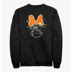 Best Pirce ⭐ Disney Minnie Mouse Spider Webs Sweatshirt 💯