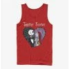 Best Sale 😍 The Nightmare Before 🔔 Christmas Jack & Sally Together Forever Tank Top 🛒