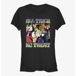 Coupon 👏 Disney Villains All Trick No Treat 👧 Girls T-Shirt 😍