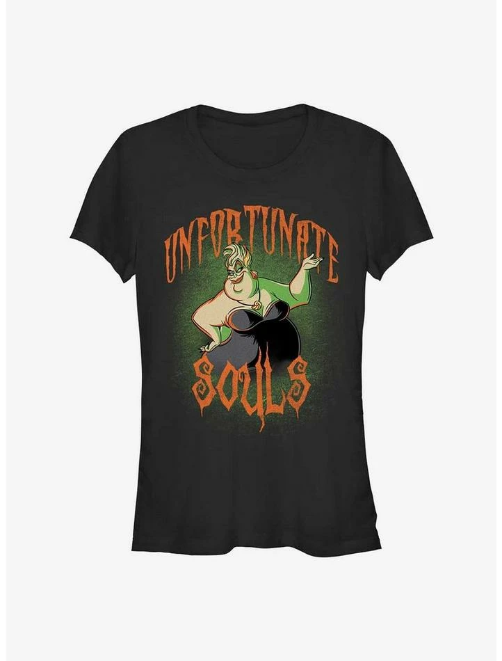 Hot Sale 💯 Disney The Little Mermaid Ursala Unfortunate Souls 👧 Girls T-Shirt 🌟