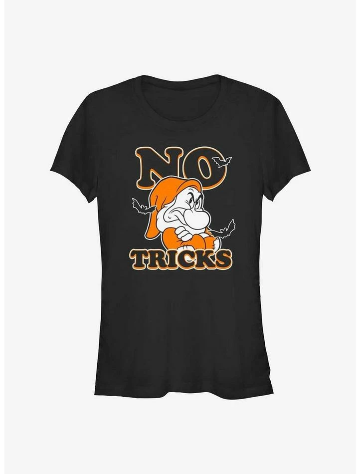 Best deal 👏 Disney Snow White And The Seven Dwarfs Grumpy No Tricks 👧 Girls T-Shirt 😍