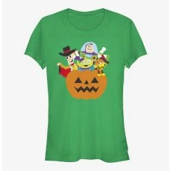 Budget ⭐ Disney Pixar Toy Story Pumpkin Surprise Characters 👧 Girls T-Shirt 🔥