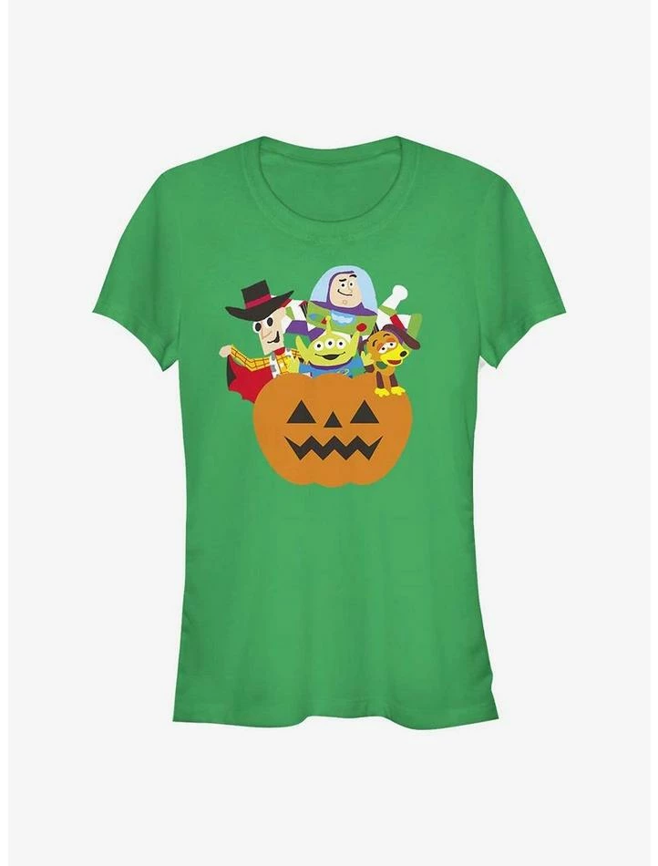 Budget ⭐ Disney Pixar Toy Story Pumpkin Surprise Characters 👧 Girls T-Shirt 🔥