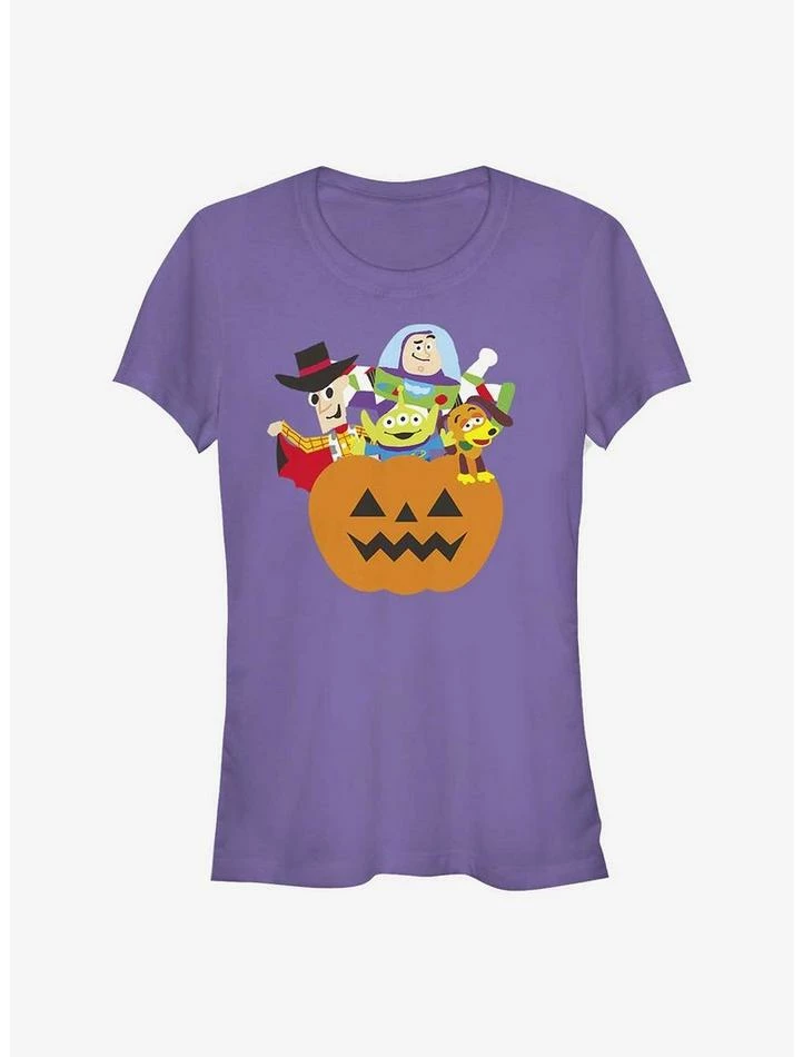 Top 10 😍 Disney Pixar Toy Story Pumpkin Surprise Characters 👧 Girls T-Shirt 🛒