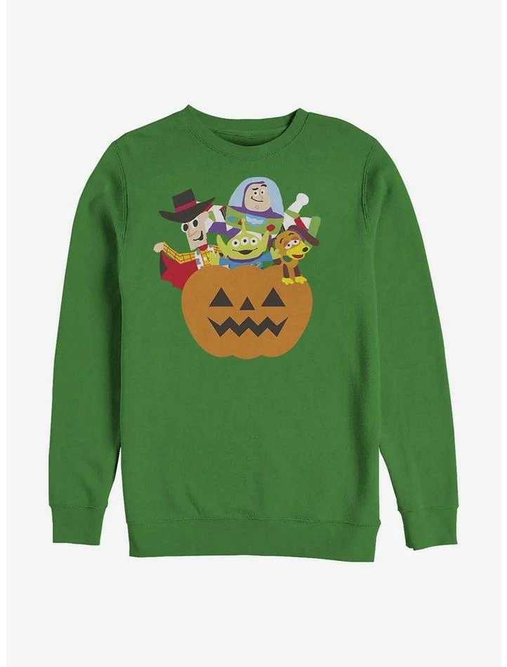 Discount 🎁 Disney Pixar Toy Story Pumpkin Surprise Characters Sweatshirt 👍