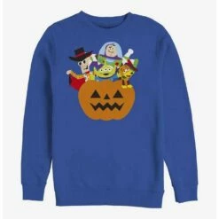 Cheap 🧨 Disney Pixar Toy Story Pumpkin Surprise Characters Sweatshirt 🎉