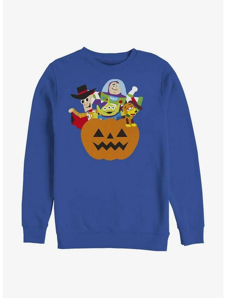 Cheap ๐งจ Disney Pixar Toy Story Pumpkin Surprise Characters Sweatshirt ๐