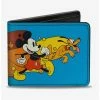 Cheapest 🤩 Disney Mickey Mouse And Pluto Action Wave Bifold Wallet 🥰