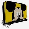 Outlet ⭐ Disney Mickey Mouse Close Up Zip Around Wallet 🛒