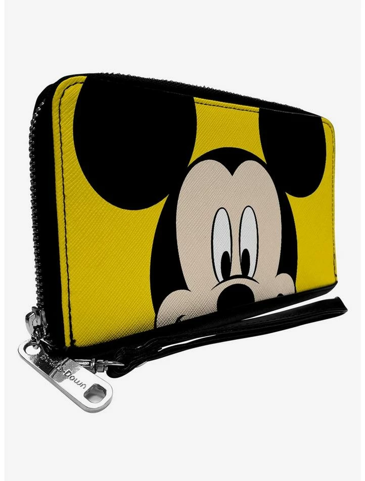 Outlet ⭐ Disney Mickey Mouse Close Up Zip Around Wallet 🛒