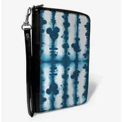 Hot Sale 🎉 Disney Mickey Mouse Ears Tie Dye Reflection Zip Around Wallet 😍