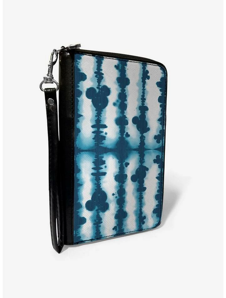 Hot Sale 🎉 Disney Mickey Mouse Ears Tie Dye Reflection Zip Around Wallet 😍