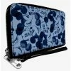 Flash Sale 👍 Disney Mickey Mouse Expressions Zip Around Wallet 🤩