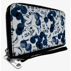 Deals 🤩 Disney Mickey Mouse Impressions Zip Around Wallet 🌟