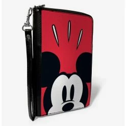 Cheap 👍 Disney Mickey Mouse Shock Close Up Zip Around Wallet 😍