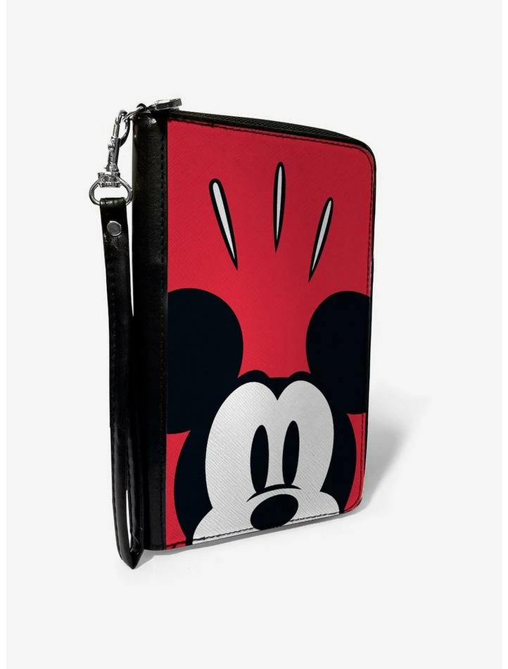Cheap 👍 Disney Mickey Mouse Shock Close Up Zip Around Wallet 😍