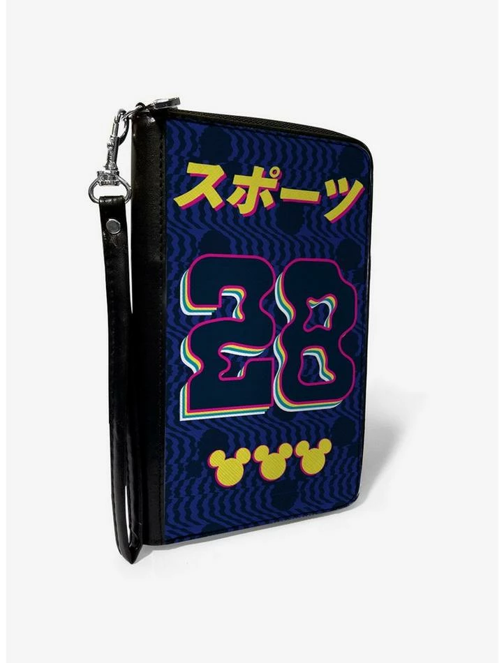 Best Sale ๐ฅฐ Disney Mickey Mouse Sports Kanji Zip Around Wallet ๐งจ