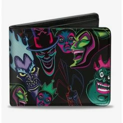 Wholesale 🥰 Disney Villains Neon Bifold Wallet 🤩